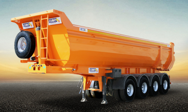 Semi-remorque Benne COMET est disponible en Tunisie, Alg&eacute;rie et en Afrique : C&ocirc;te D'ivoire, S&eacute;n&eacute;gal, Mali, Burkina-Faso, B&eacute;nin, Ghana, Niger, Cameroun, Togo &hellip;