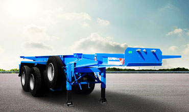 Ch&acirc;ssis Porte Conteneurs | Semi-remorque plateau