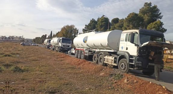 Livraison de trois Semi-remorques Citernes Alimentaires en Algérie